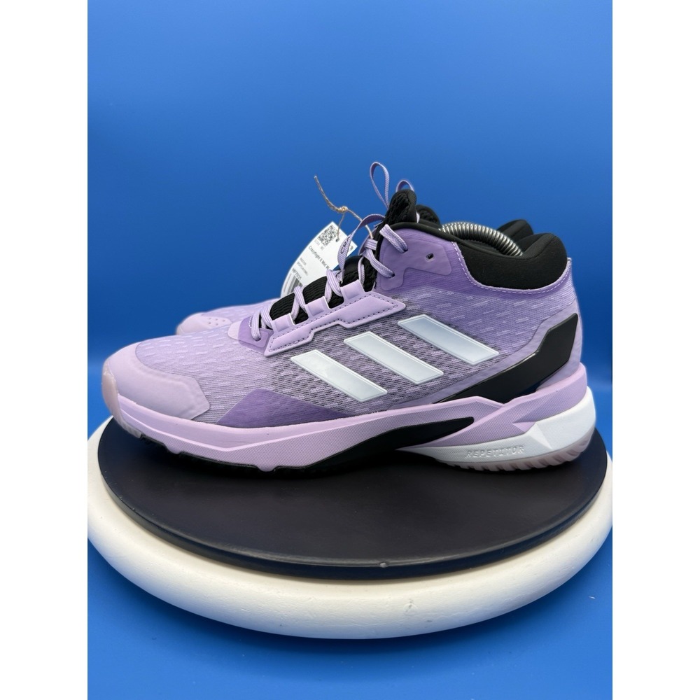 Adidas Crazyflight 6 Mid Womens Size 9.5 Volleyball Shoes Plum Purple HP7031 NEW